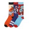 Dr Seuss Lorax, Oh The Places and Cat Mens Athletic Crew Socks 3 Pack